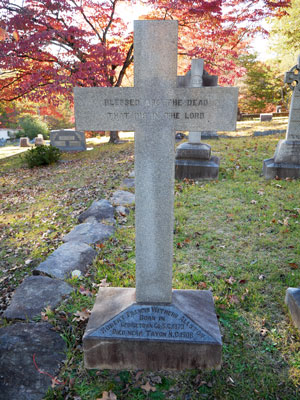 Robert Francis Withers Allston was a viticulturist in Tryon; his grandfather of the same name was governor of South Carolina during the 1850s. Mr. Allston was also bookkeeper for Polk County’s first textile mill, established in 1896 by L.N. Wilcox. In 1908 he was assassinated by a disgruntled mill employee. His mother Elizabeth Allston Pringle, who sojourned in Tryon, survived him and authored A Woman Rice Planter in 1913 about her experiences running, as a widow, the ancestral Allston plantation on the South Carolina coast.