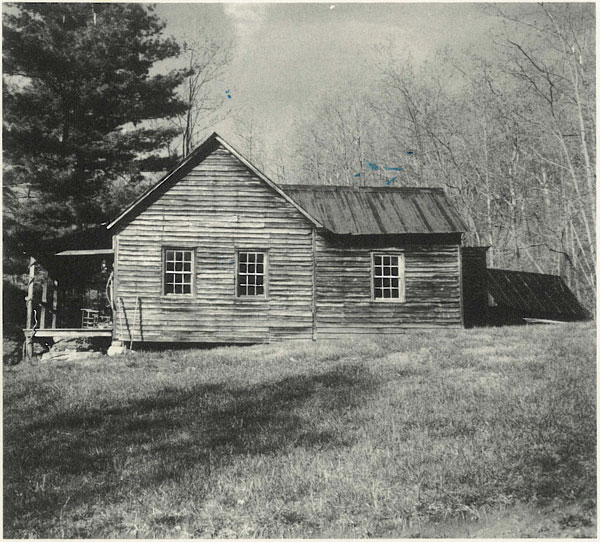 The Old Homeplace showing side elevation