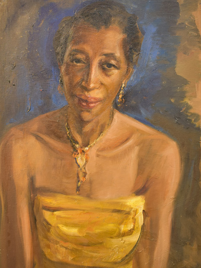 Painting by Stella Sassoon of unidentified woman