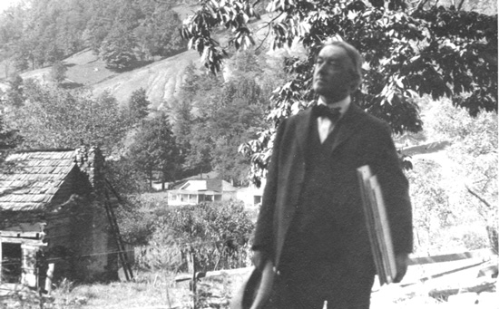 Cropped photo of Louis Rowell