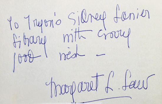Photo of yield from flame inscription