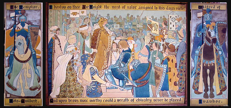 Lucy Perkins triptych 1905